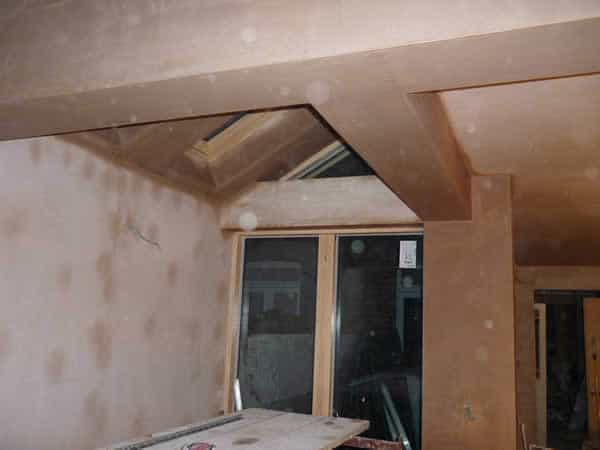 an image of an in-progress loft conversion